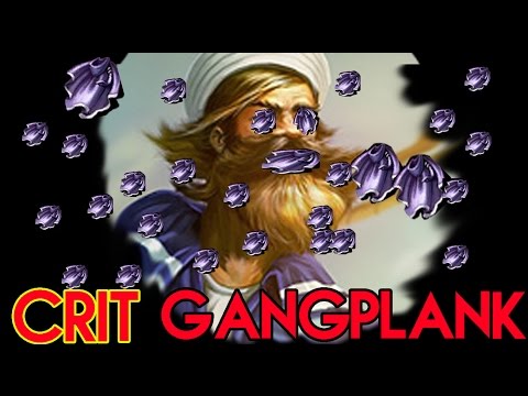 【LoL】Gangplank vs Riven - Top Lane : A build for Critical Critics