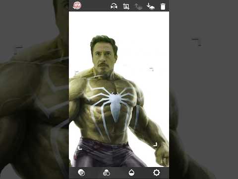 Tony Stark + Hulk + Deadpool + Iron Man + Hulk Buster | Fusion Art #shorts #youtubeshorts