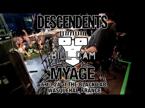 DESCENDENTS - MYAGE - BILL CAM - 6.13.24 at The Black Lab - Wasquehal, France