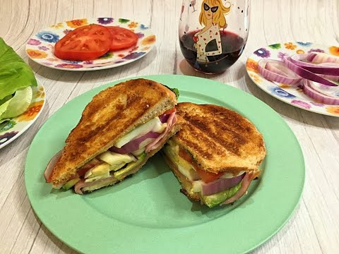 California Panini Sandwich Recipe 🥪 • Quick & Tasty! ⏳😋 - Episode 750