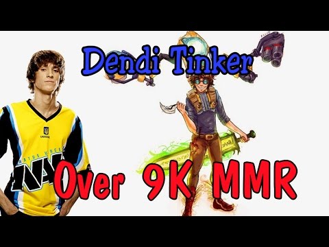 Dendi Tinker(shadow blade, orchid) vs Ditya Ra Axe... NEW META