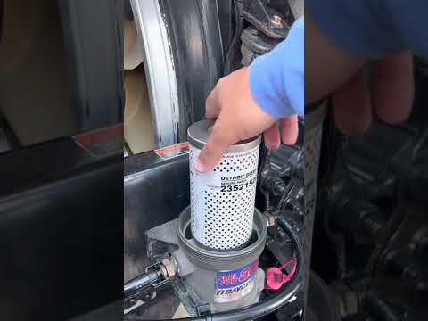 Porqué el Filtro separador de agua no mantiene el nivel de diésel