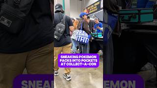 SNEAKING POKEMON PACKS INTO POCKETS!
