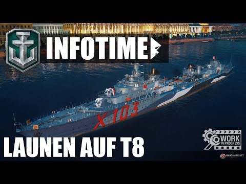 Le TERRIBLE, der französische Großzerstörer [ST] - World of Warships | [Info] [Deutsch] [60fps]