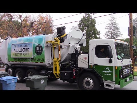 Working of Electric Garbage Truck