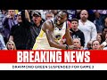 Draymond Green SUSPENDED for Game 3 vs Kings in 2023 NBA Playoffs | CBS Sports