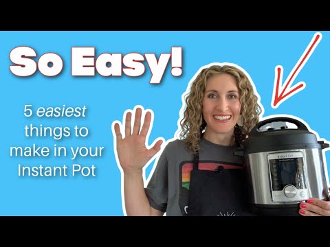 5 EASIEST Things to Cook in the INSTANT POT