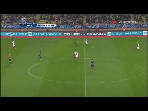 MONACO - LILLE-2-1   (TOUS LES BUTS EN LIVE : QUART DE FINALE COUPE DE FRANCE 2016-2017)