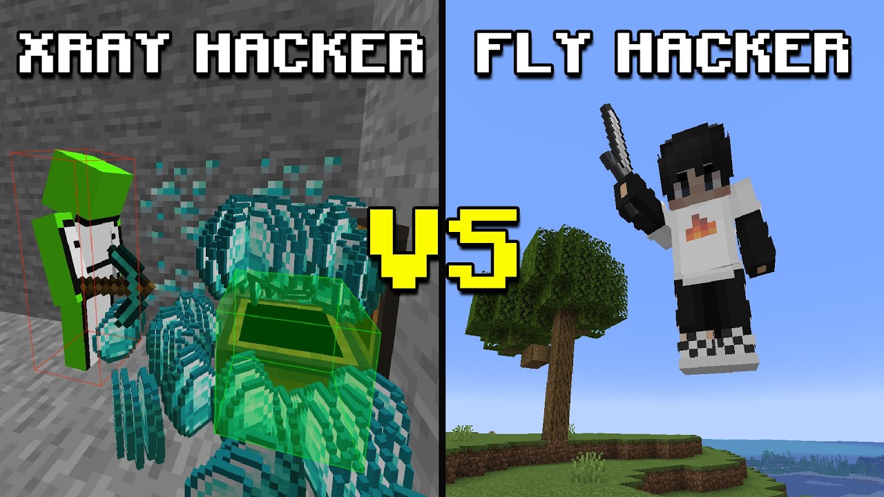XRAY Hacker VS Fly Hacker