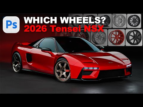 I Tried 7 Legendary Wheel Designs on the 2026 Tensei NSX Restomod