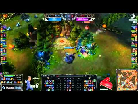 OGN HOT6 LOL CHAMPIONS Summer 2013  Aug  16FRI)  Quarter Finals  MVP Ozone vs  CTU Game 3
