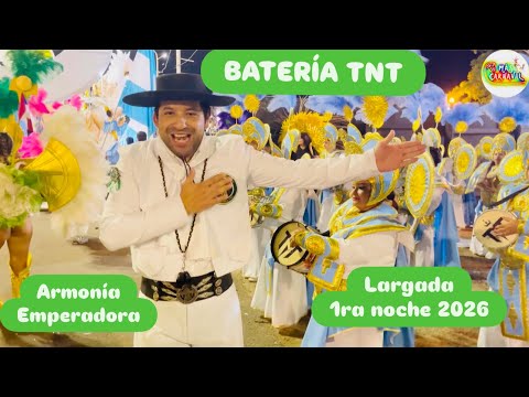 BATERIA TNT LARGADA 1ra NOCHE - CARNAVAL DE CONCORDIA 2026