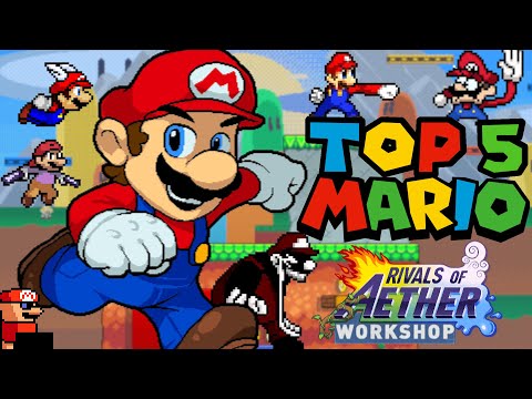 Top 5 Mario in Rivals of Aether Workshop