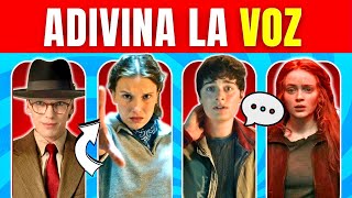 STRANGER THINGS 5 😨🗣️ Adivina EL PERSONAJE por la VOZ | Once, Vecna, Will, Mike, Max | Netflix