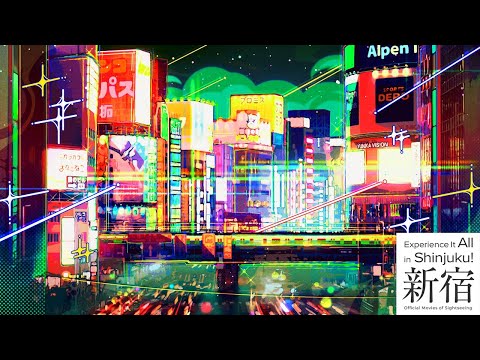 【한글자막】新宿観光 / Shinjuku Tourism｜풍경 × 설렘