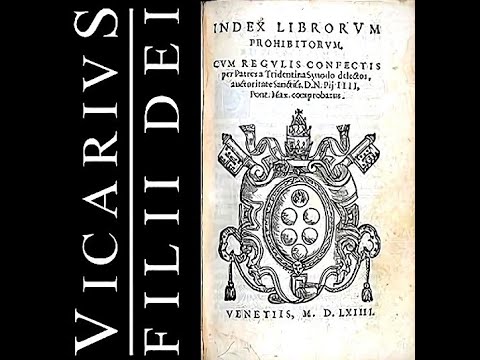 Vicarivs Filii Dei - Index Librorum Prohibitorum