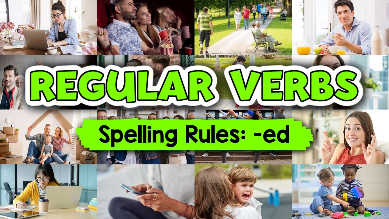 Reglas para Agregar -ED a los Verbos Regulares en Inglés | Spelling