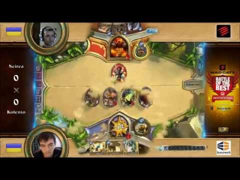 Kolento VS Neirea First GVG Tourney in Hearthstone " THE KING SLAYER"