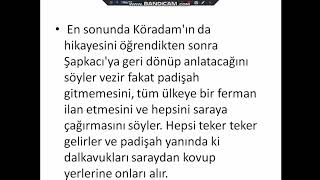 masal masal içinde özet