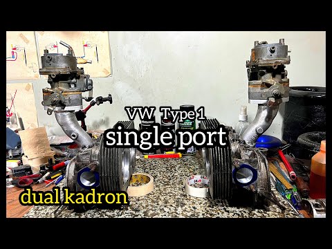 VW Type1 Single Port Head SP Porting by SRDmotorsports