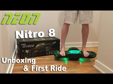 One Wheel Electric Board Unboxing & First Ride - Neon Nitro 8