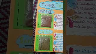 types of soils school project