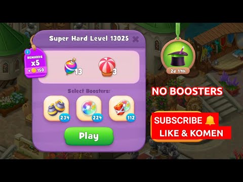 GARDENSCAPES SUPER HARD LEVEL 13025 NO BOOSTERS | MARI MAIN BERSAMA
