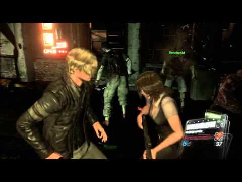Resident Evil 6 Co-op BLIND w/ Brockcold (Leon) Part 8 - How Did We Survive