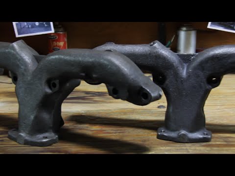 Corvette-Style 2 1/2-Inch Ram Horn Exhaust Manifolds