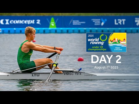 2025 World Rowing Under 19 Championships - Day 2
