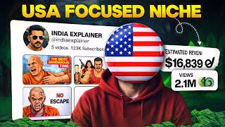  New USA Channel Idea! 🇺🇸 (Deep-Dive Case Study) Secret Niche || Full Step-by-Step Guide