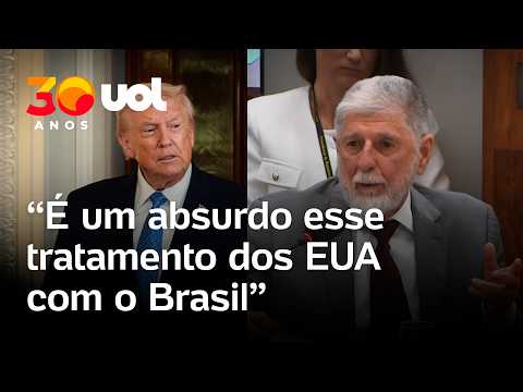 Amorim diz que EUA agiram de forma ‘bizarra’ e ‘às pressas’ ao indicar embaixador para o Brasil
