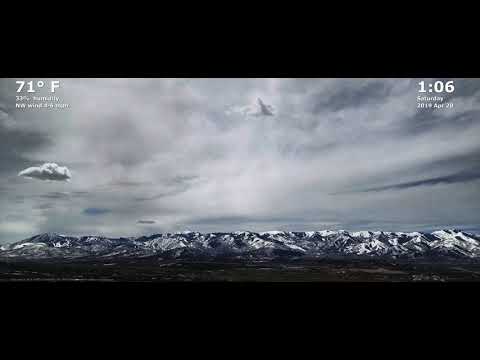 2019-04-20 Park City 24-Hours Timelapse 4K UHD