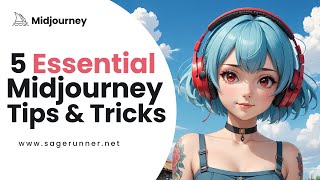 Top 5 Essential Tips & Tricks for Midjourney Beginners