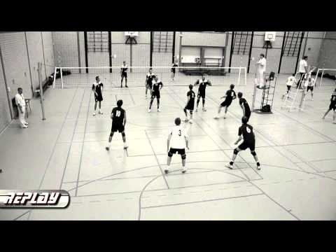 Volleybal Spivo heren 1 : Marco Snijders aanval (2012-2013)