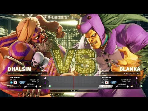 YHC Mochi (Dhalsim) vs HitBoxOne (Blanka)：YHC餅（ダルシム）vs HitBoxOne（ブランカ）