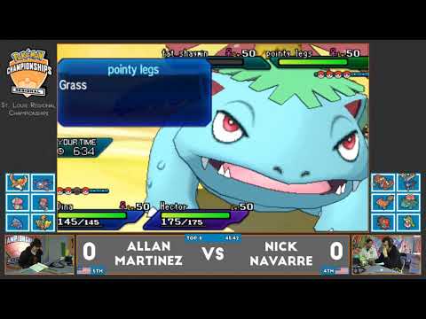 Allan Martinez vs. Nick Navarre | #PlayPokemon 2019 St. Louis Regional Championships Top 8 (Match C)