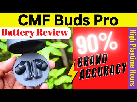 Thumbnail for 39 Hours Playtime??? CMF Buds Pro Earbuds Battery Test - Best TWS with long battery life!