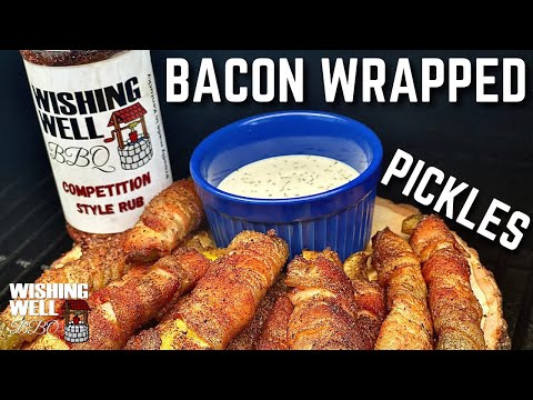 Bacon Wrapped Pickles