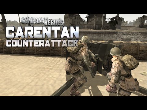 Let's test the SS Panzer Division| Carentan Counterattack | Company of Heroes