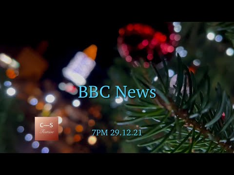 BBC News intro 7pm 29.12.21