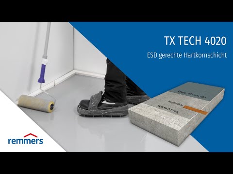 ESD gerechte Hartkornschicht – TX TECH 4020 von Remmers