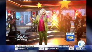 Kesha - Performs &#39;Woman&#39; Live (GMA)