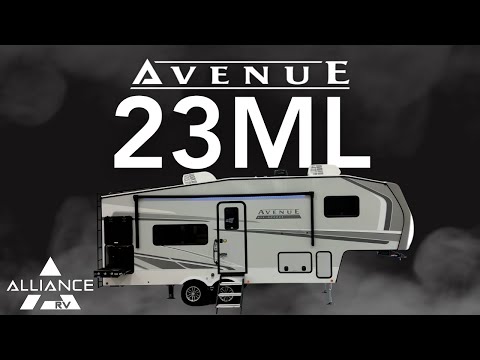 Meet the Avenue 23ML (All Access) by Alliance RV - Under 28 feet and has an outdoor cook space!