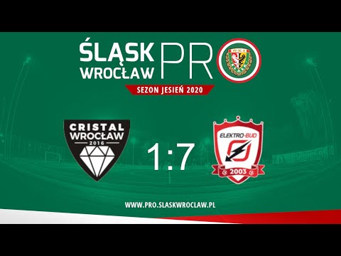 Cristal Wrocław - Elektro-Bud 1:7, Sezon Jesień 2020, Śląsk Wrocław PRO, 23.09.2020