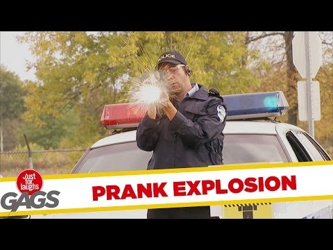 Rocket Launcher EXPLOSION Prank!