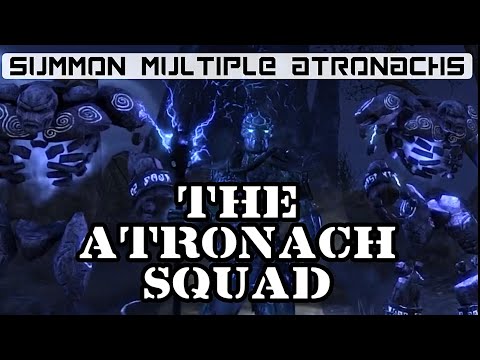 ESO - The Atronach Squad Build - Summon MULTIPLE Atronachs - Area of Effect