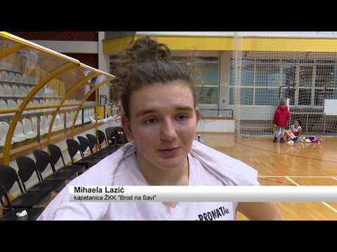 SBTV - DNEVNIK - ŽKK „BROD NA SAVI“ - ŽKK "RAGUSA" (DUBROVNIK)  54:65 - 21.12.2018.