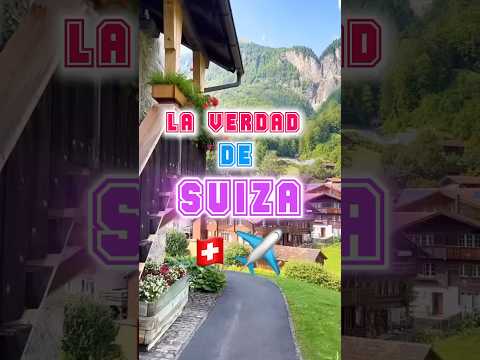 Lo “horrible” de vivir en Suiza 😱🇨🇭todo funciona tan bien… que hasta da miedo. #Sarcasmo #Suiza