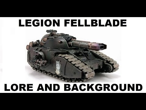 Fellblade Super Heavy Tank Lore and Background - Space Marines - Horus Heresy